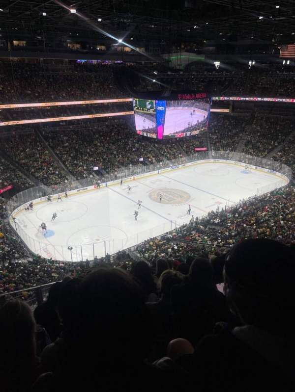 T-Mobile Arena, section: 201, row: M, seat: 2