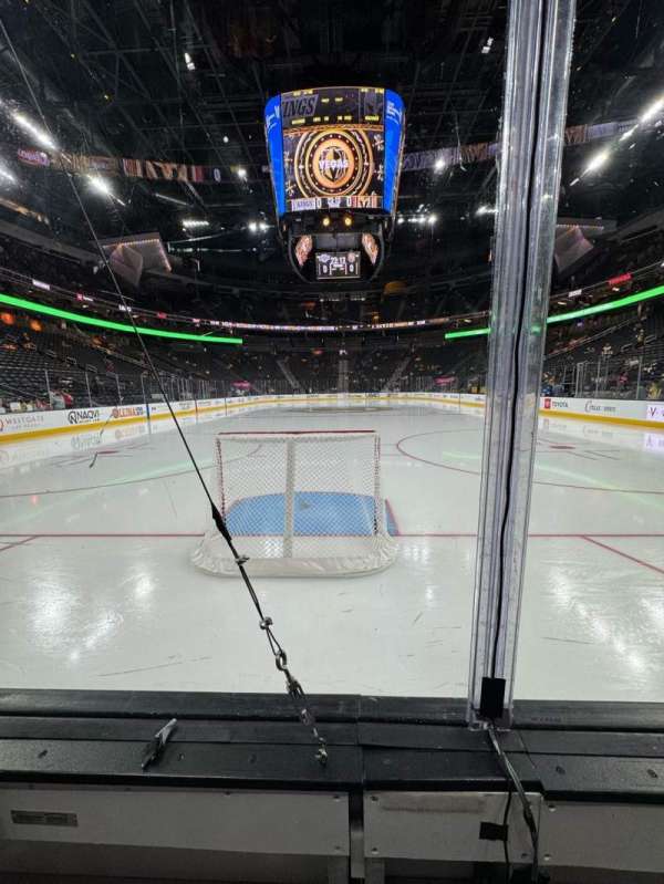 T-mobile Arena, section: 1, row: GS, seat: 3