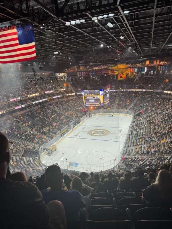 T-Mobile Arena, section: 216, row: R, seat: 7