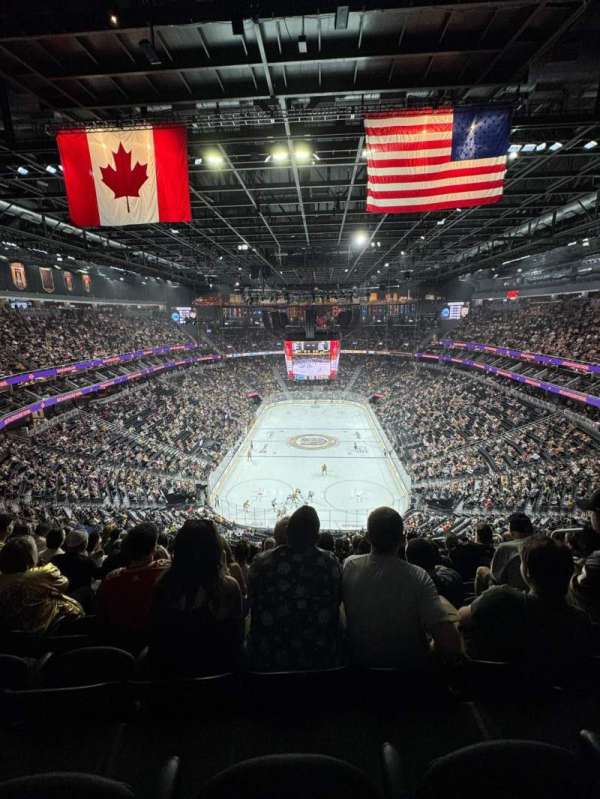 T-Mobile Arena, section: 214, row: M, seat: 14