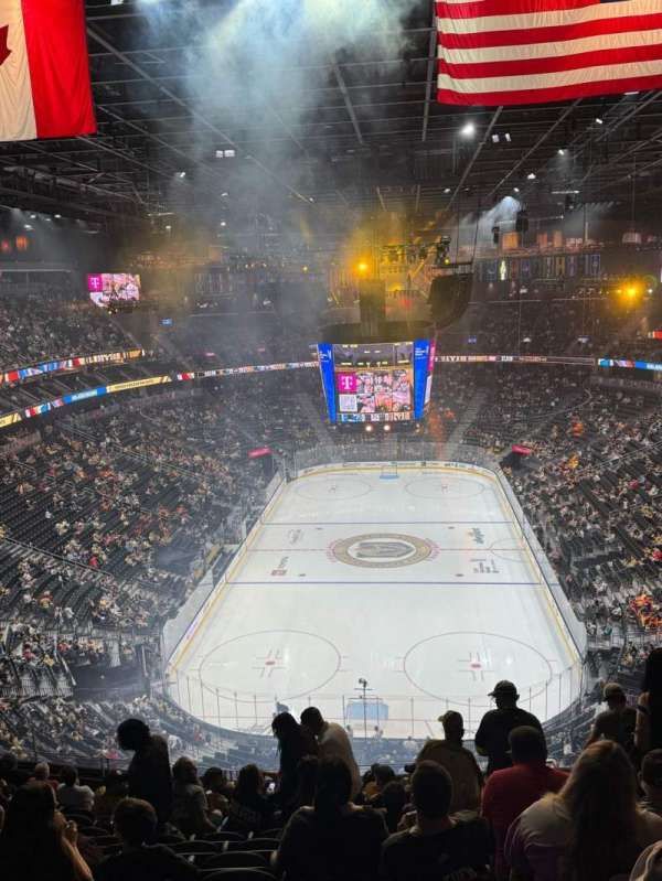 T-Mobile Arena, section: 215, row: N, seat: 17