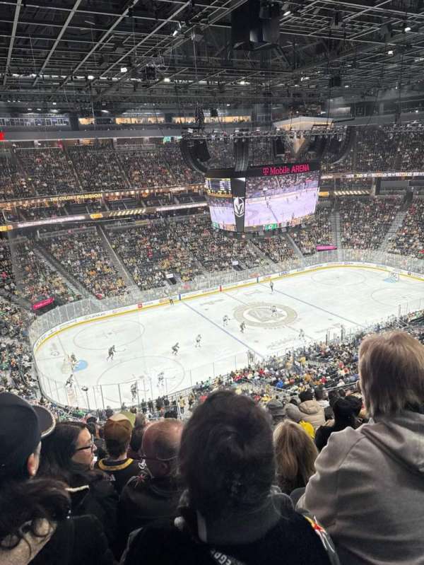 T-Mobile Arena, section: 202, row: J, seat: 8