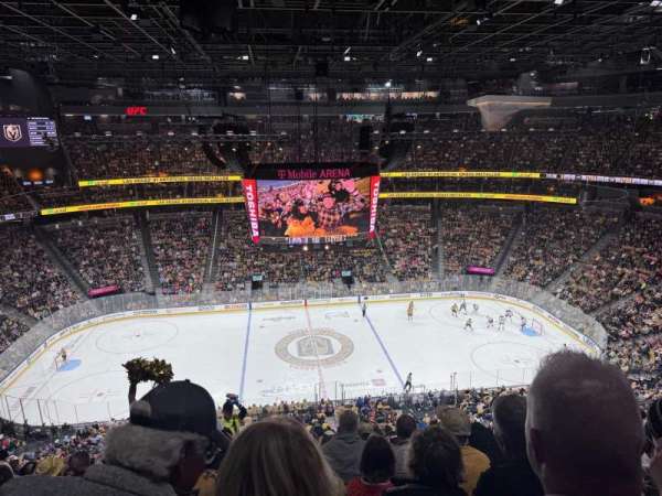 T-Mobile Arena, section: 205, row: M, seat: 2