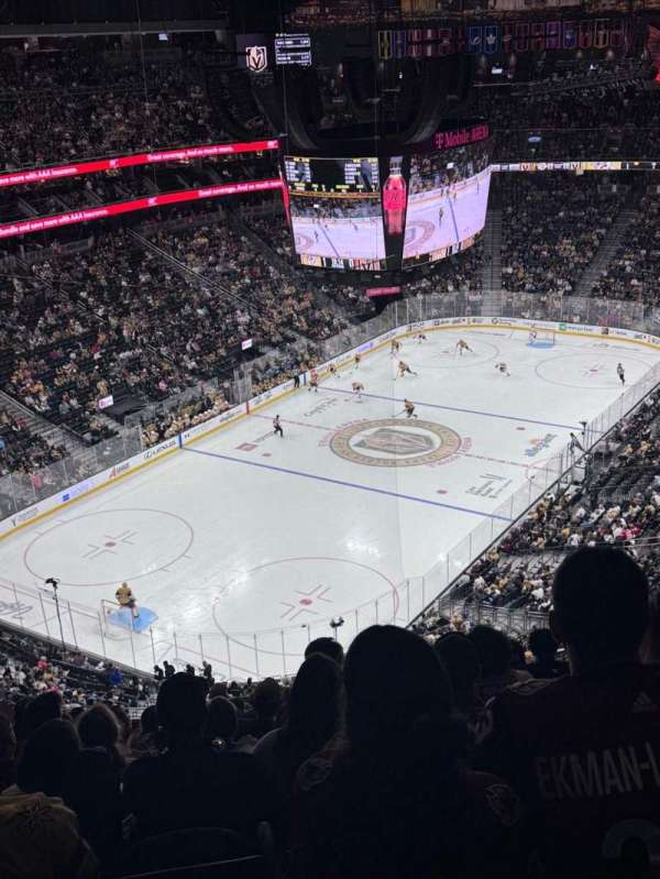 T-Mobile Arena, section: 217, row: Q, seat: 16