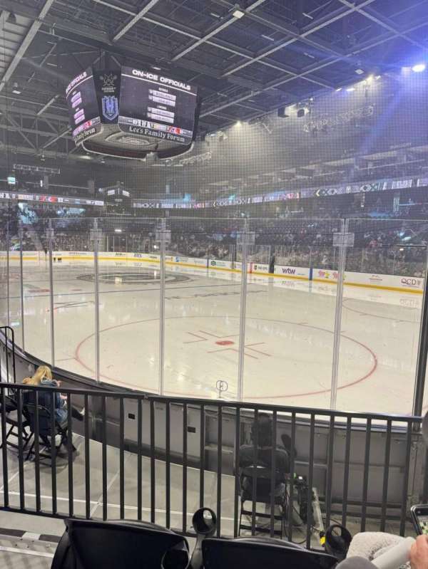 Lee's Family Forum, section: 11, row: F, seat: 3