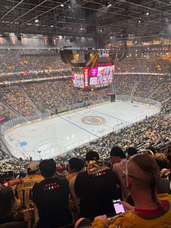 T-Mobile Arena, section: 119, row: K, seat: 14