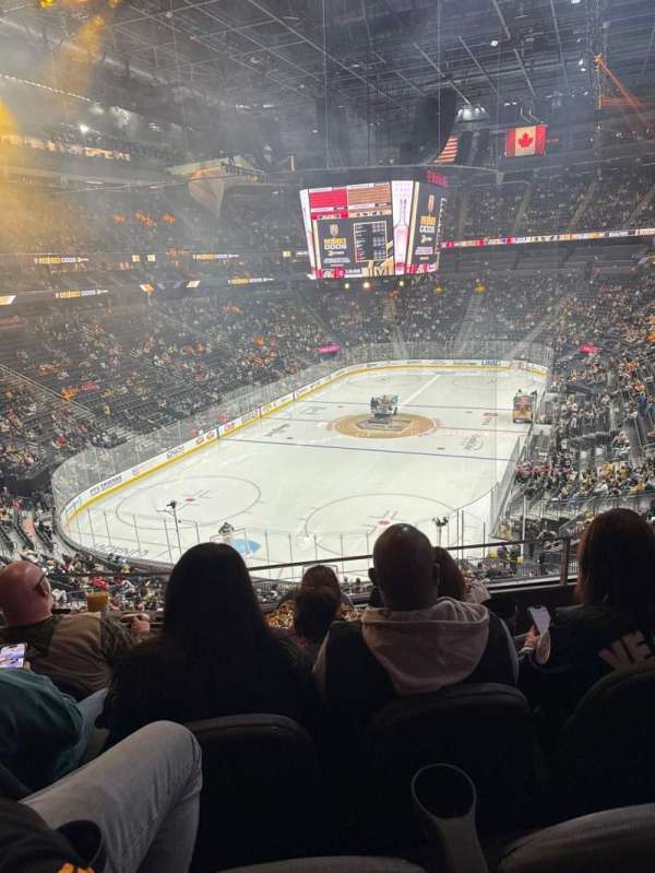 T-Mobile Arena, section: 103, row: D, seat: 8
