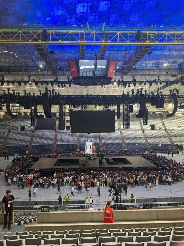 Palau Sant Jordi, section: 222, row: 27, seat: 12