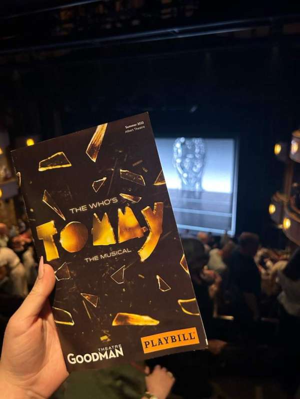 Goodman Theatre - Albert Theatre, section: Mezzanine Aisle 6, row: GG, seat: 5