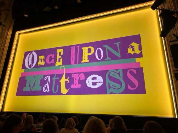 Hudson Theatre, section: Orchestra C, row: G, seat: 118
