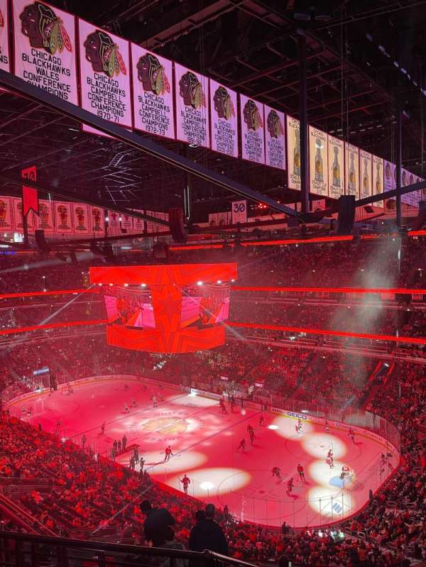 United Center, section: 313, row: 10, seat: 17