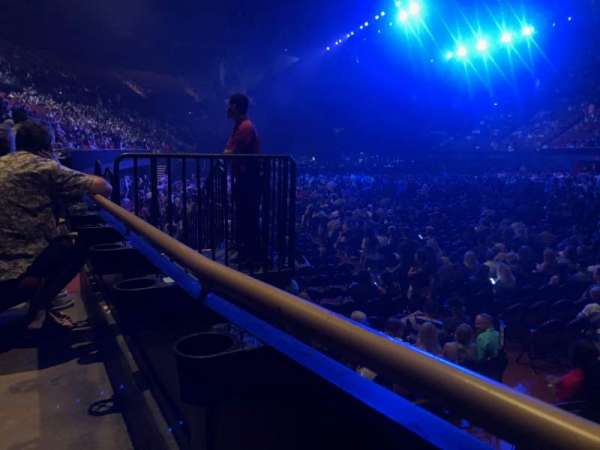 Kia Forum, section: 131, row: 1, seat: 8 and 9