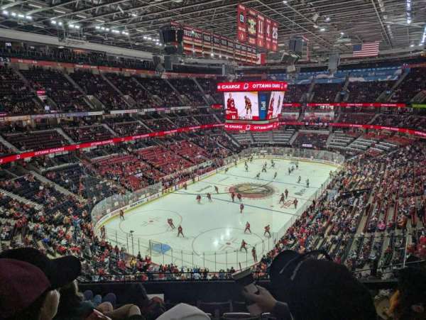 Canadian Tire Centre, section: 327, row: F, seat: 5