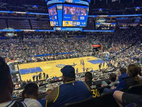 Kia Center, section: Club E, row: 4, seat: 6