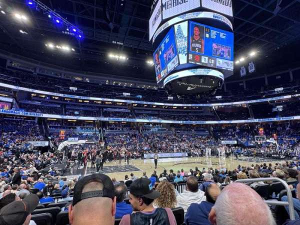 Kia Center, section: 116, row: 8, seat: 4