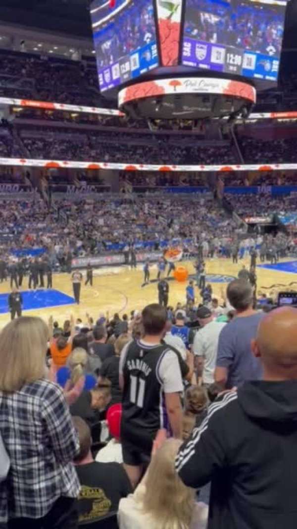 Kia Center, section: 116, row: 16, seat: 5