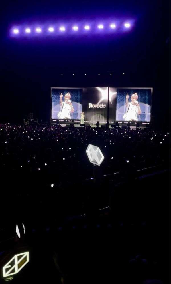 Kia Forum, section: 106, row: 3, seat: 4