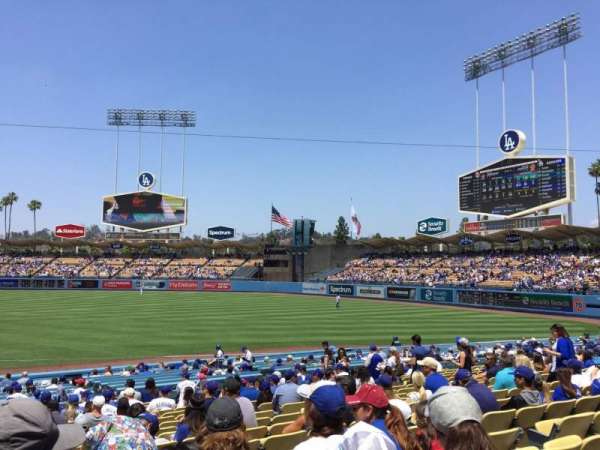 Dodger Stadium, section: 34FD, row: S, seat: 1