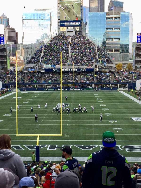 Lumen Field, section: 122, row: II, seat: 1