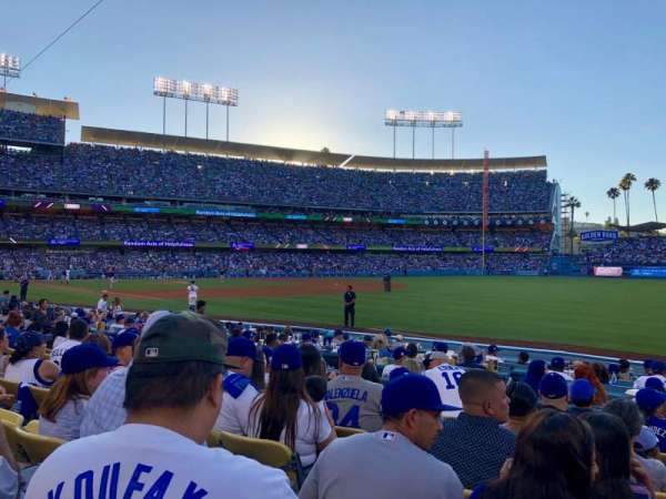 Dodger Stadium, section: 42FD, row: G, seat: 3