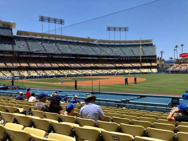Dodger Stadium, section: 34FD, row: K, seat: 8