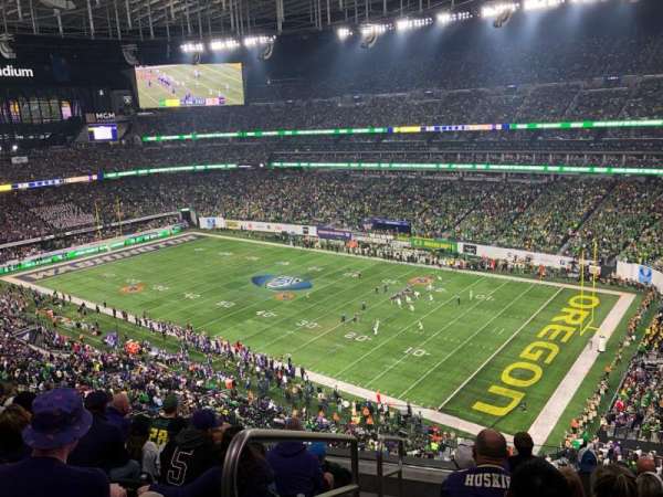 Allegiant Stadium, section: 332, row: 7, seat: 23