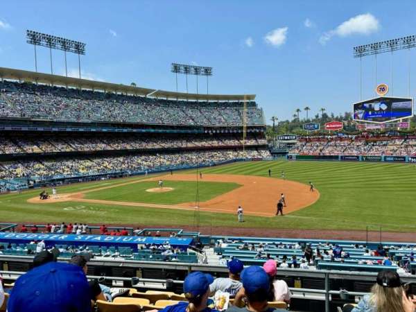 Dodger Stadium, section: 140LG, row: F, seat: 8