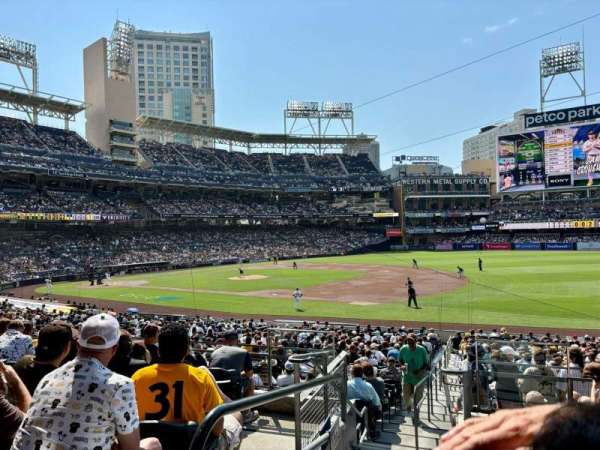 Petco Park, section: 115, row: 33, seat: 1