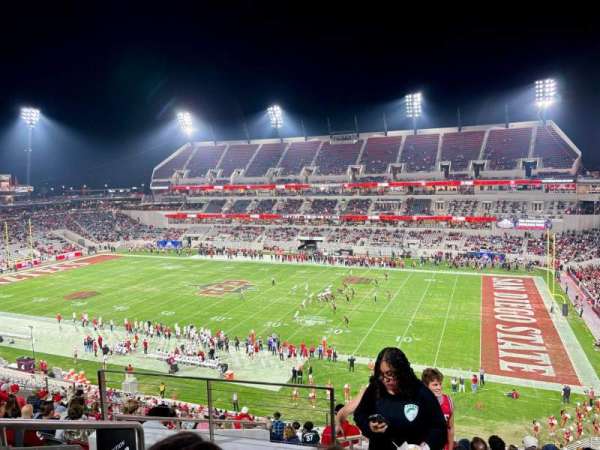 Snapdragon Stadium, section: 203, row: 14, seat: 22