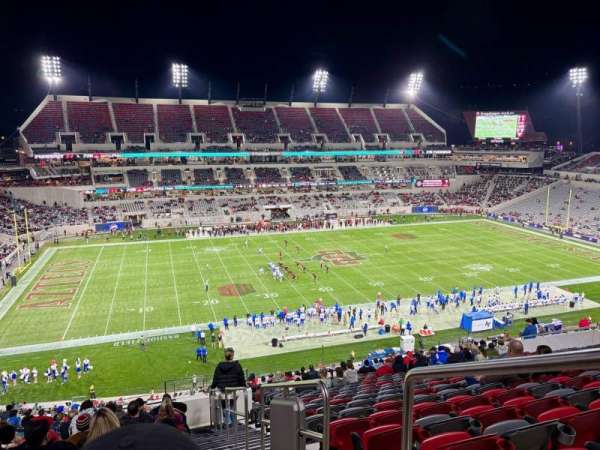 Snapdragon Stadium, section: 210, row: 22, seat: 1