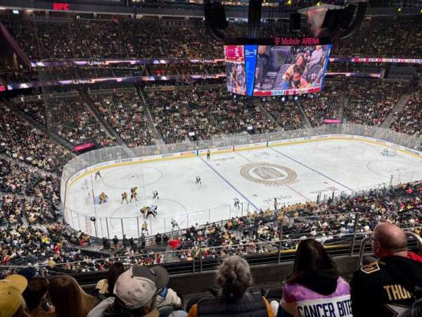 T-Mobile Arena, section: 202, row: E, seat: 13
