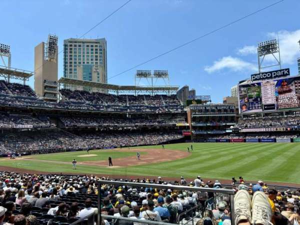 Petco Park, section: 117, row: 28, seat: 3