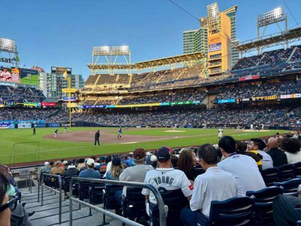 Petco Park, section: 116, row: 17, seat: 1