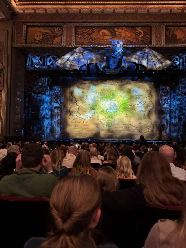 Hollywood Pantages Theatre, section: Orchestra C, row: R, seat: 108