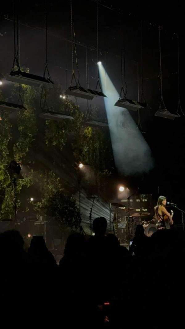 The Greek Theatre, section: A Left, row: E