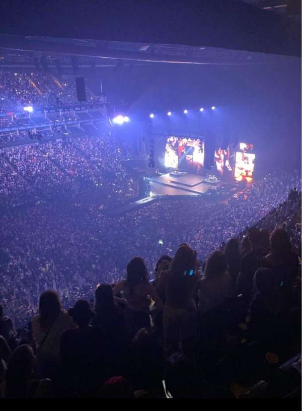 The O2, London, section: 417, row: N