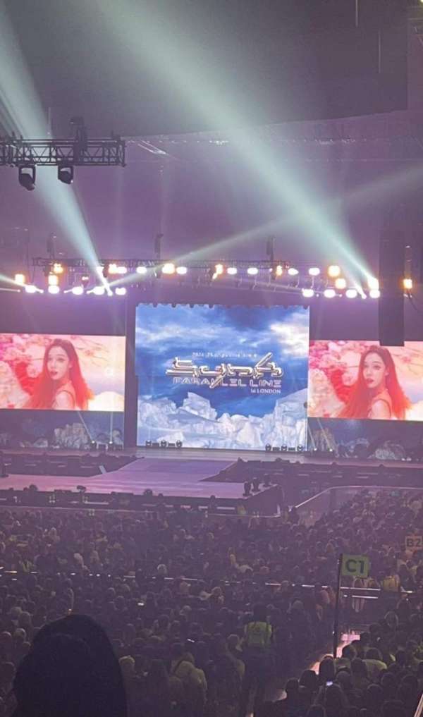 OVO Arena, Wembley, section: e1, row: J, seat: 11