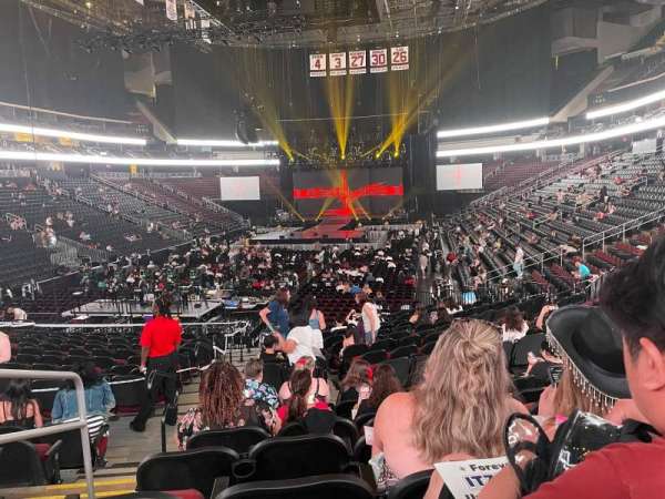 Prudential Center, section: 4, row: 17, seat: 20