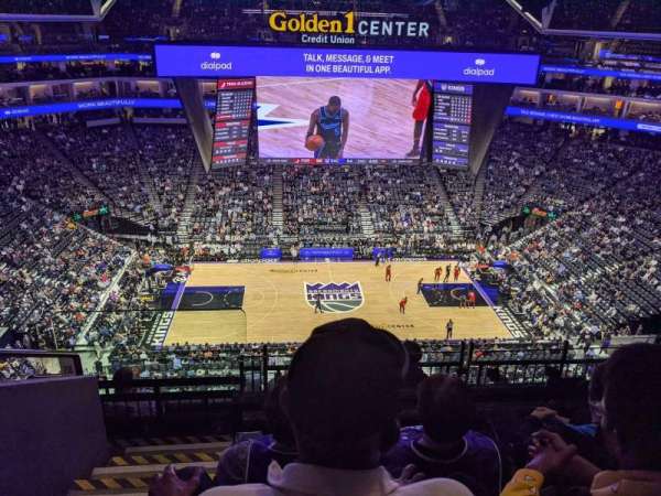 Golden 1 Center, section: 219, row: G, seat: 7