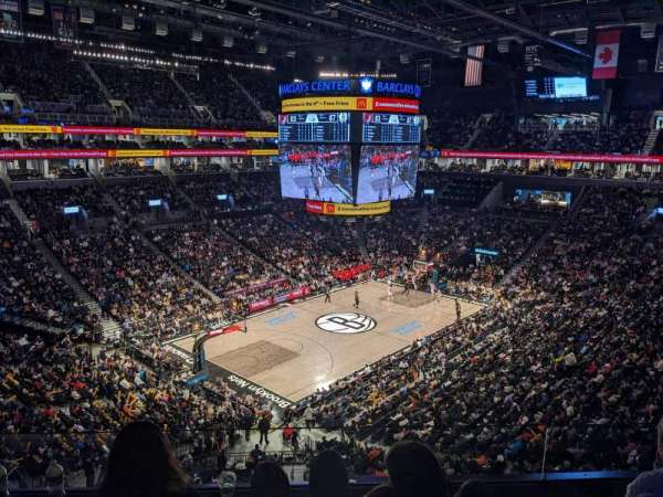 Barclays Center, section: 228, row: 3, seat: 20