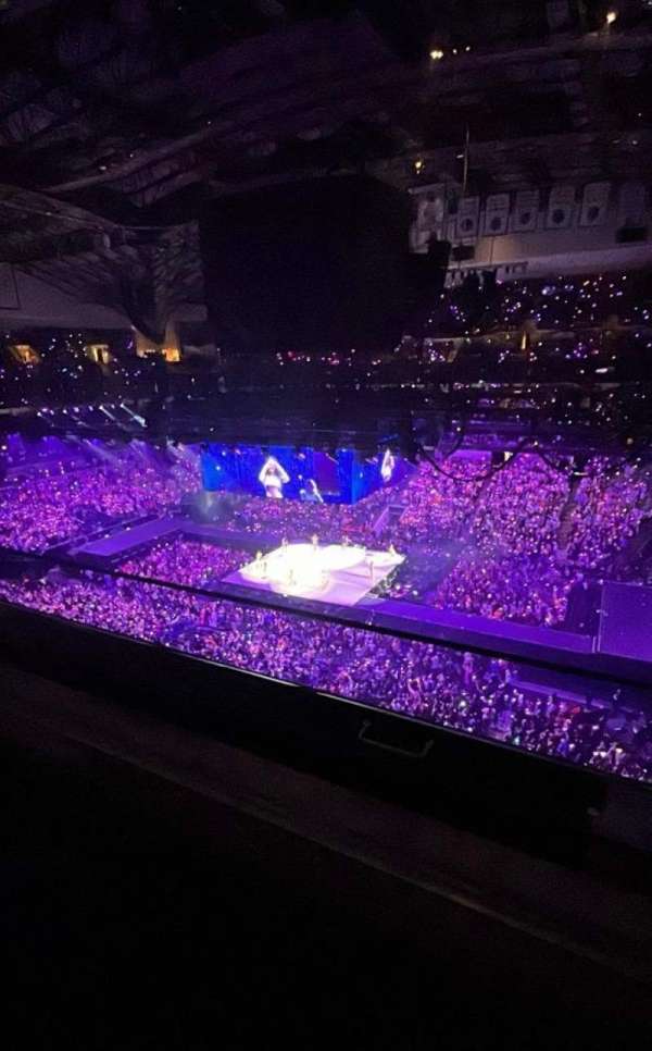 American Airlines Center, section: 307, row: A, seat: 18