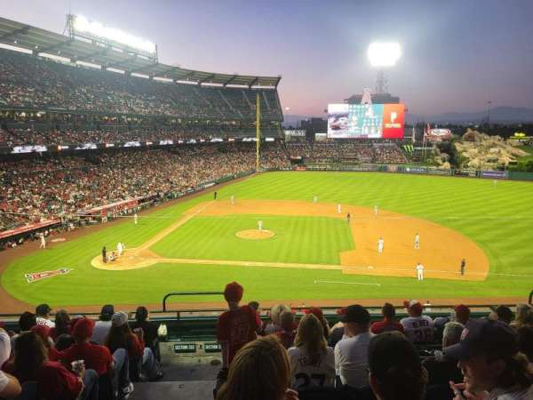 Angel Stadium, section: 334, row: H, seat: 1