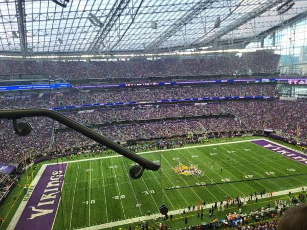 U.S. Bank Stadium, section: 314, row: 2, seat: 20