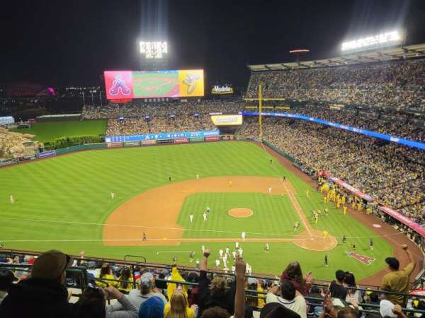Angel Stadium, section: 515, row: F, seat: 5