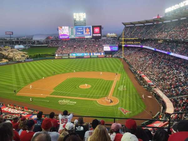 Angel Stadium, section: 415, row: G, seat: 12