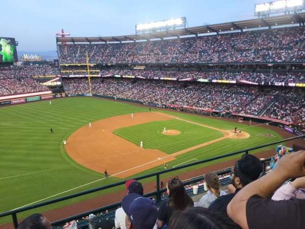 Angel Stadium, section: 410, row: D, seat: 7