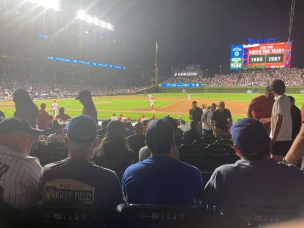 Wrigley Field, section: 125, row: 4, seat: 17