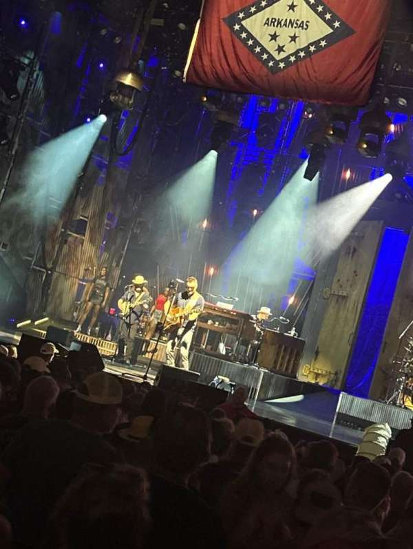 Walmart AMP, section: 4, row: 1, seat: 4