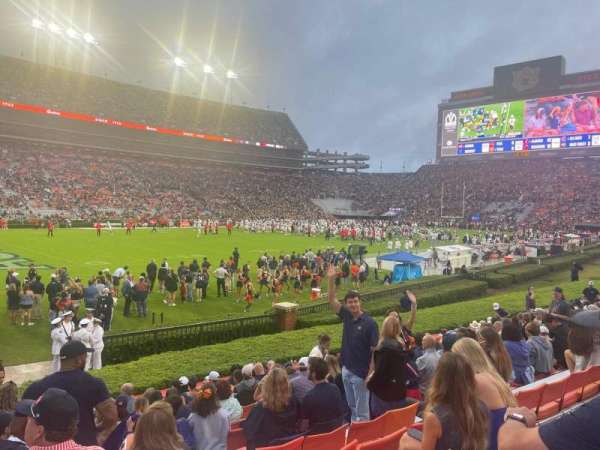 Jordan-Hare Stadium, section: 1, row: 14, seat: 23