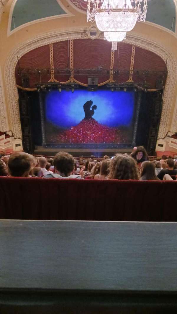 Orpheum Theatre, Minneapolis, section: Balcony 7, row: Q, seat: 3